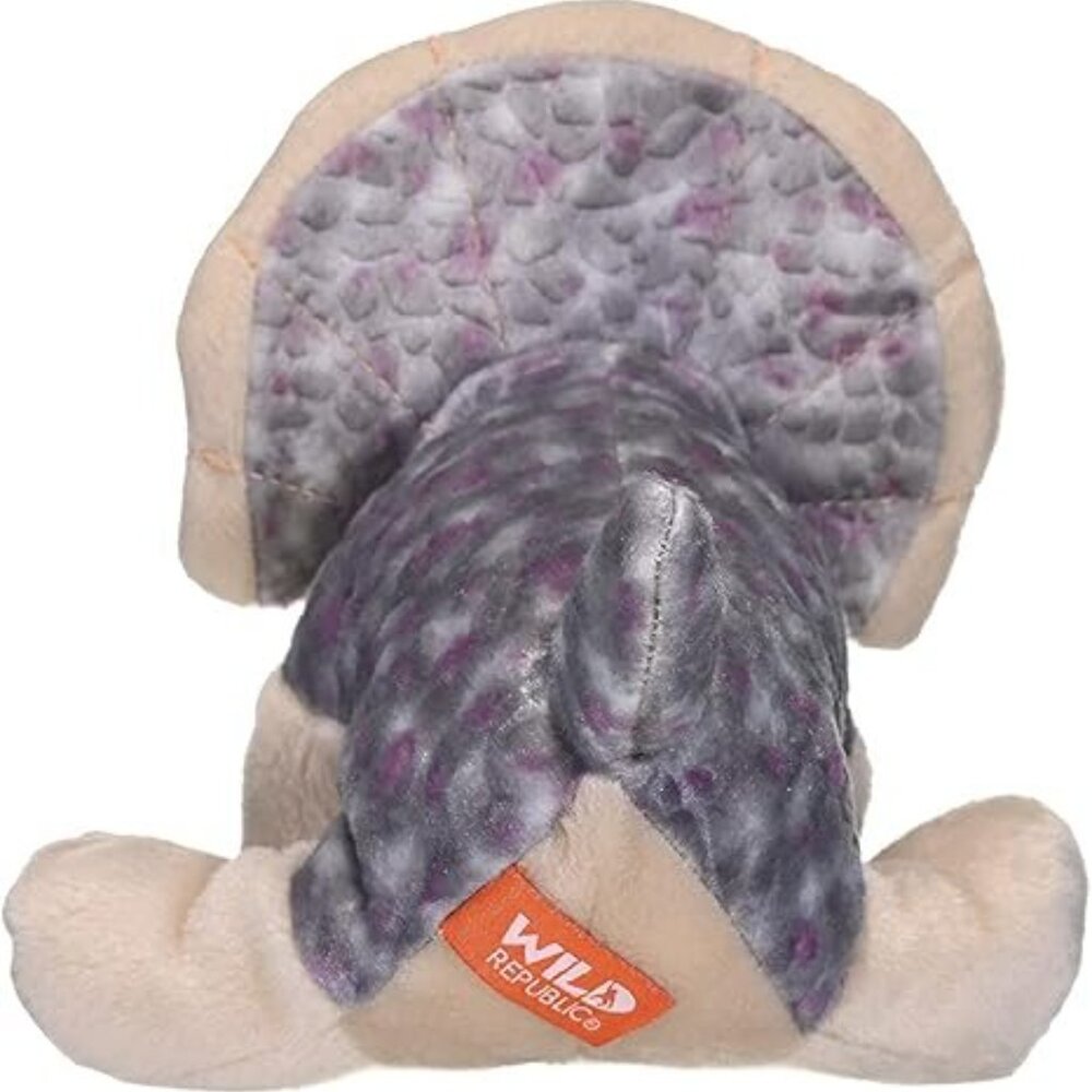 Wild Republic Triceratops Plush, Stuffed Animal, Plush Toy 12 inch - Picture 3 of 8